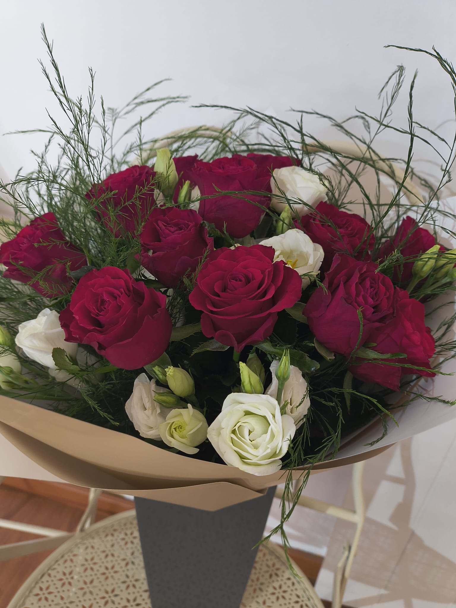 Bouquet 12 Rosas Vermelhas